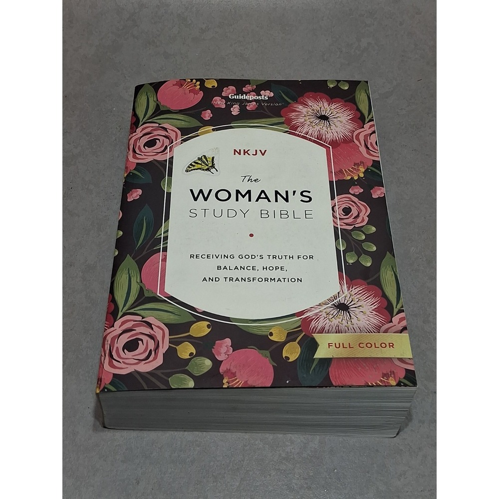 NKJV The Womans Study Bible Full Color Guideposts paperback 2016